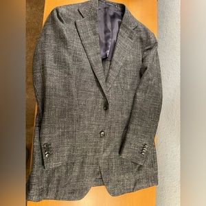 Suit Supply Havana Gray Sport Coat  Size 44R